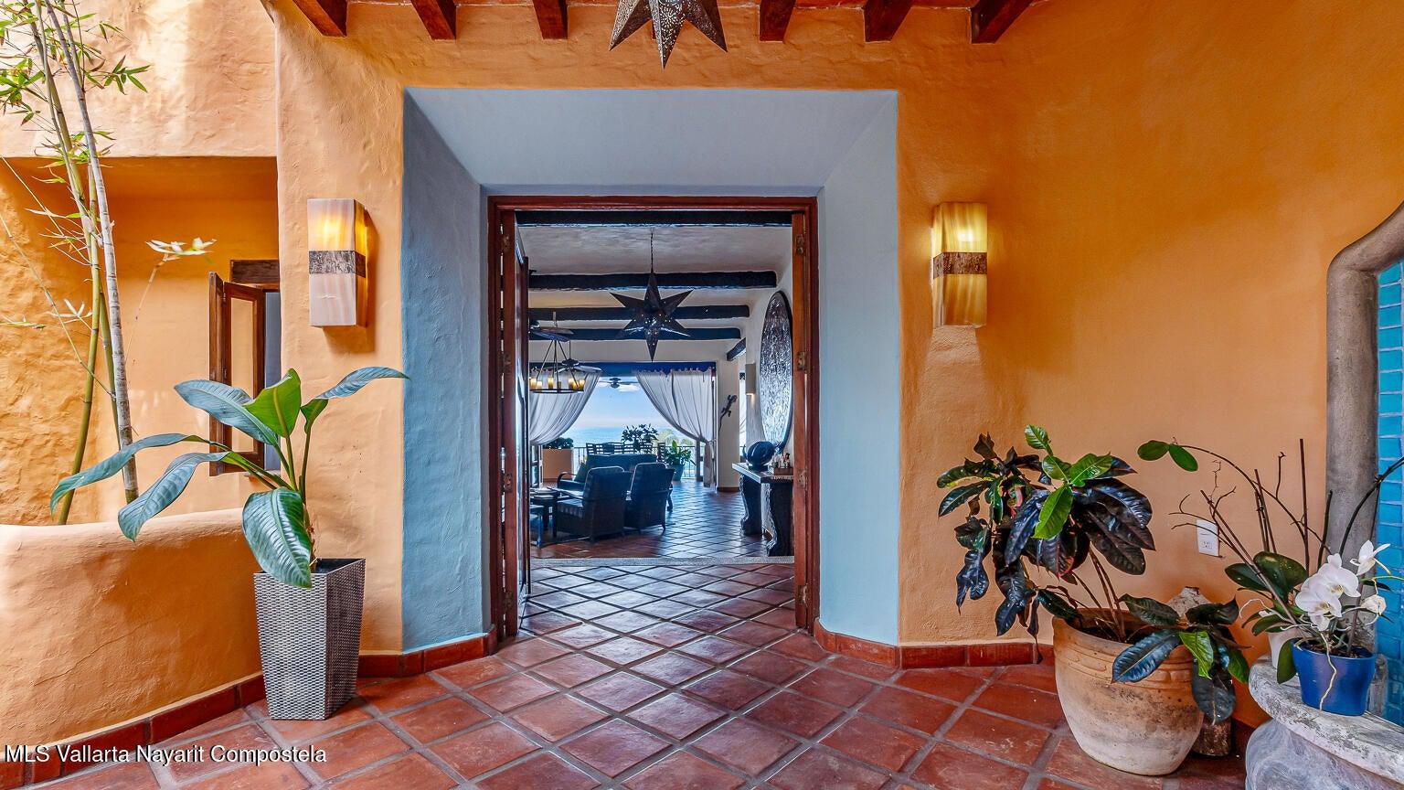 3 Bedroom Oceanfront Home for Sale, Conchas Chinas, Puerto Vallarta, Mexico — photo 5