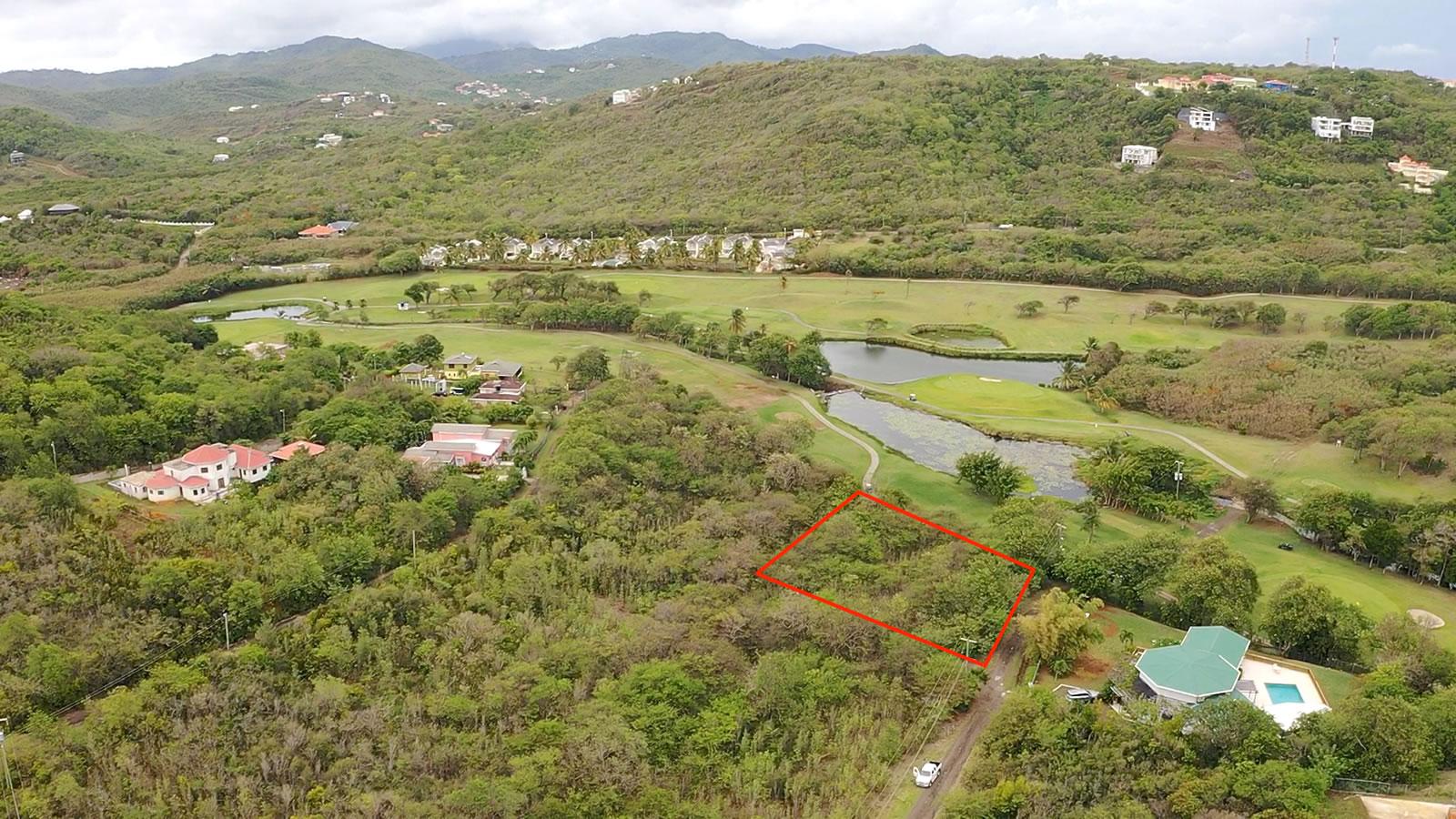 0.62 Acre Lot for Sale, Windward Hills, Cap Estate, St Lucia — photo 3