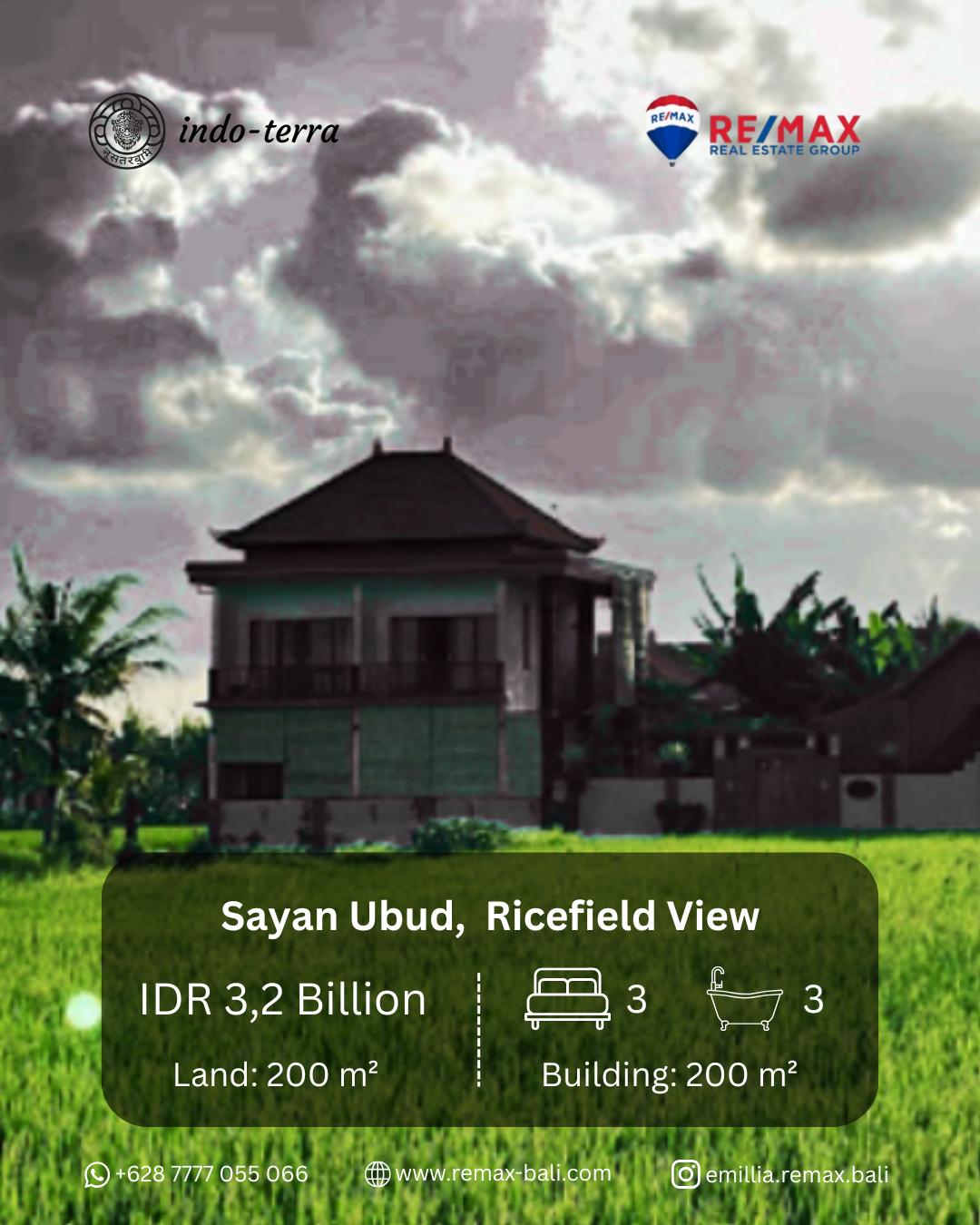 3 Bedroom Villa for Sale in Sayan, Ubud — photo 1