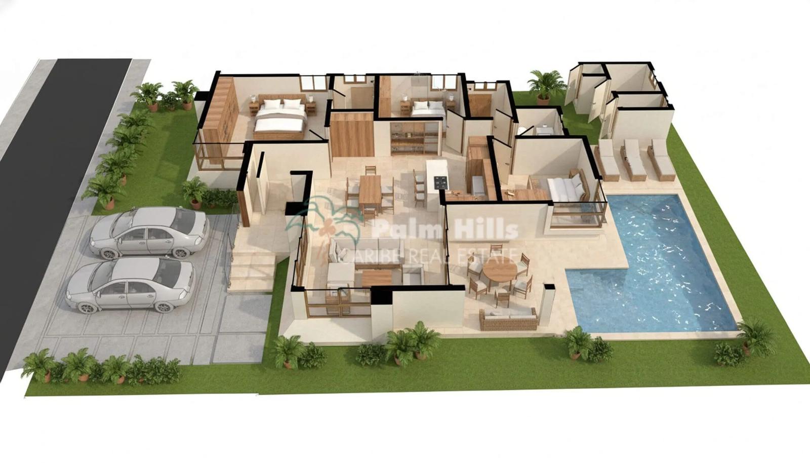 3 Bedroom Villa for sale at Cabarete — photo 4