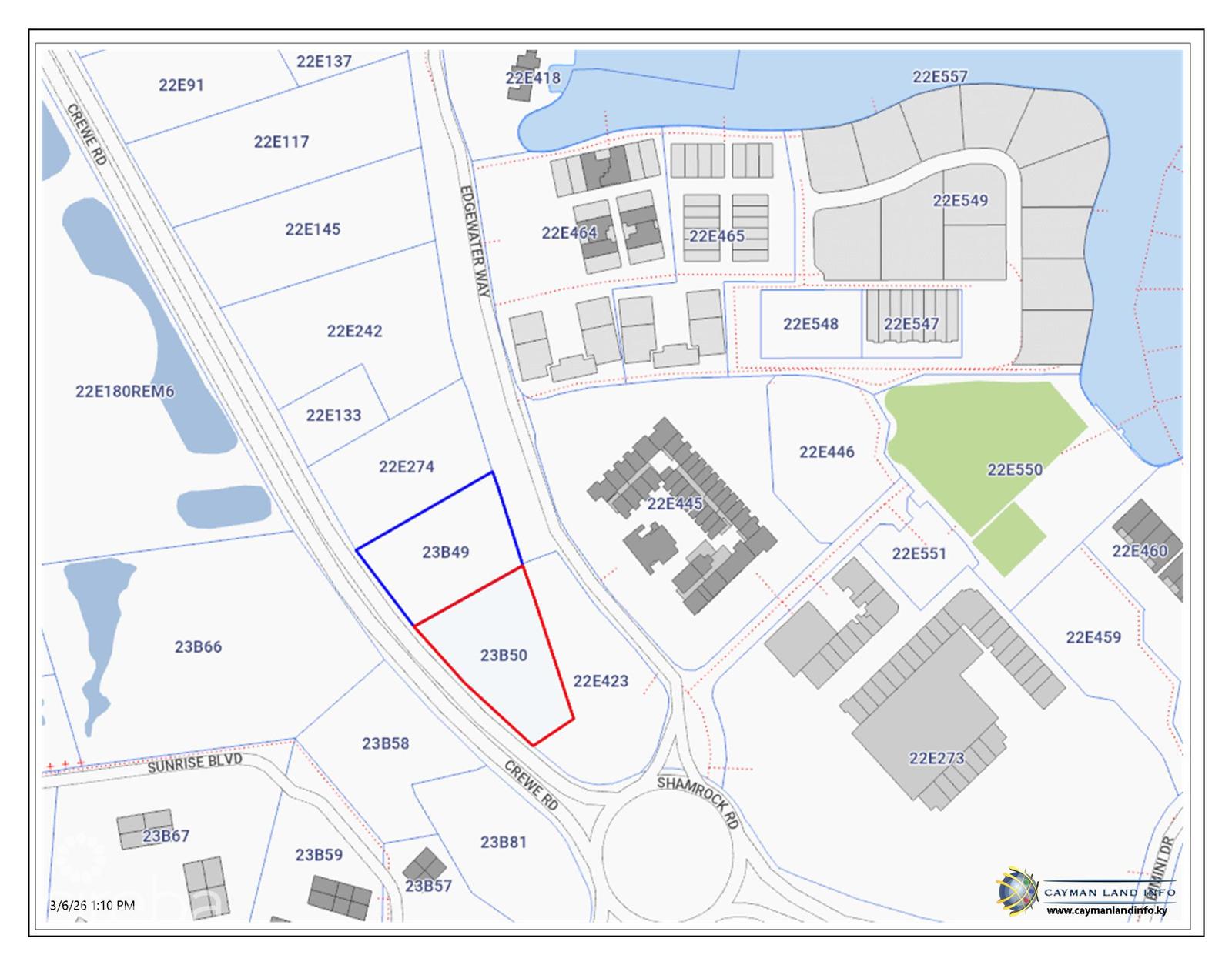 1.46 Acres of Commercial Development Land for Sale, Crewe Road, Grand Cayman — photo 2