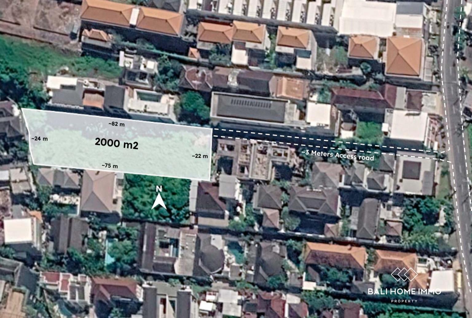 2000 m² LAND FOR LEASEHOLD SALE NEAR BEACH IN BERAWA BALI — photo 2