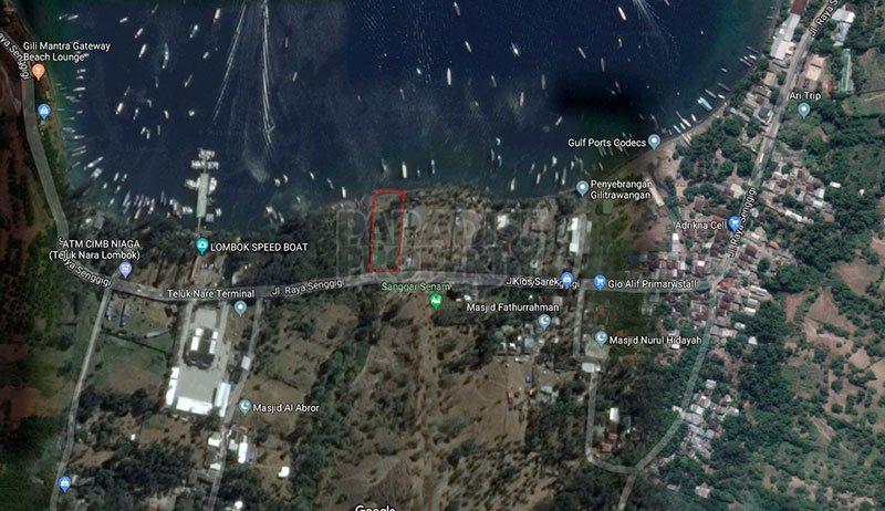 2616m2 Absolute Beachfront Land for Sale Freehold in Lombok — photo 4