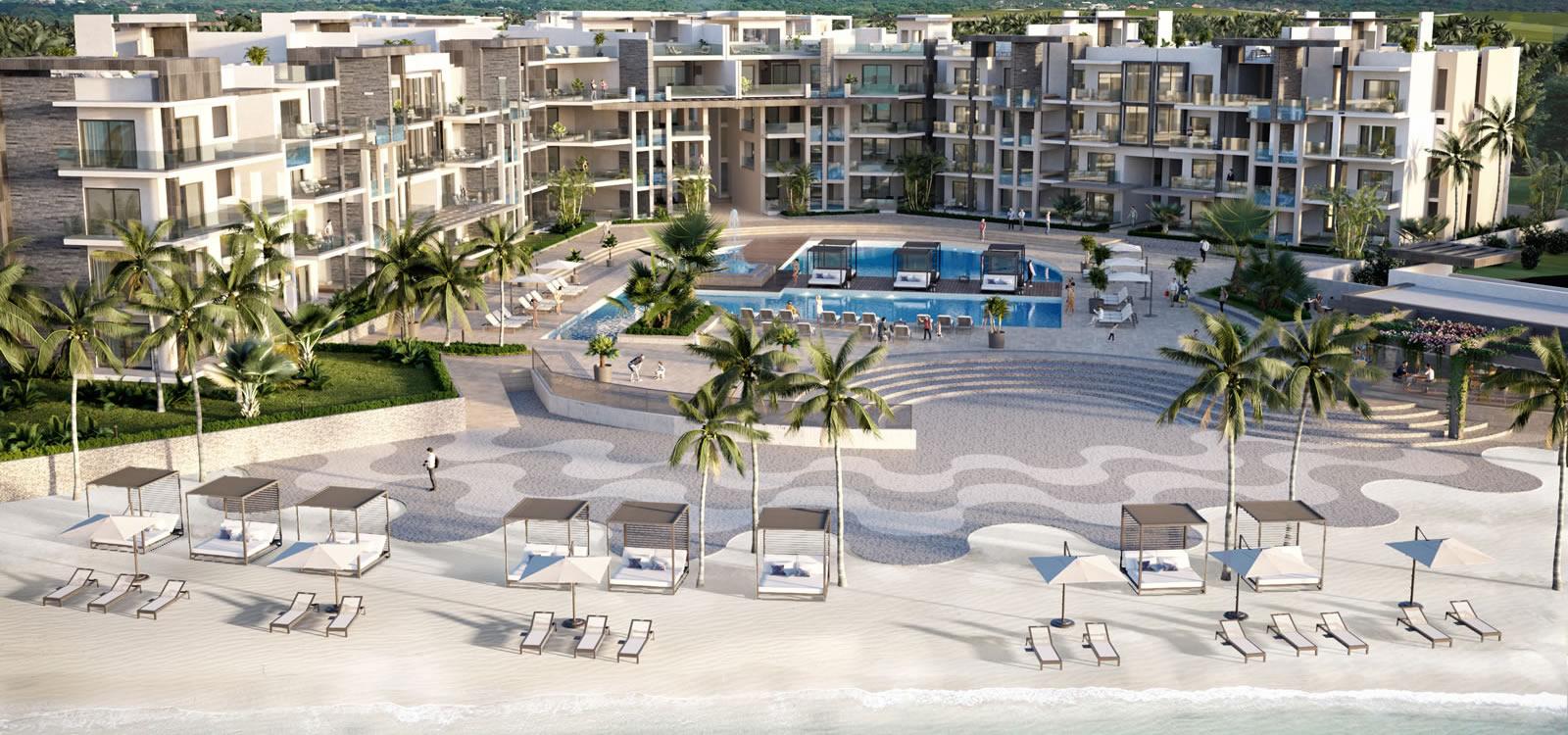 3 Bedroom Beachfront Condos for Sale, Ocean Bay, Bavaro Beach, Punta Cana — photo 3