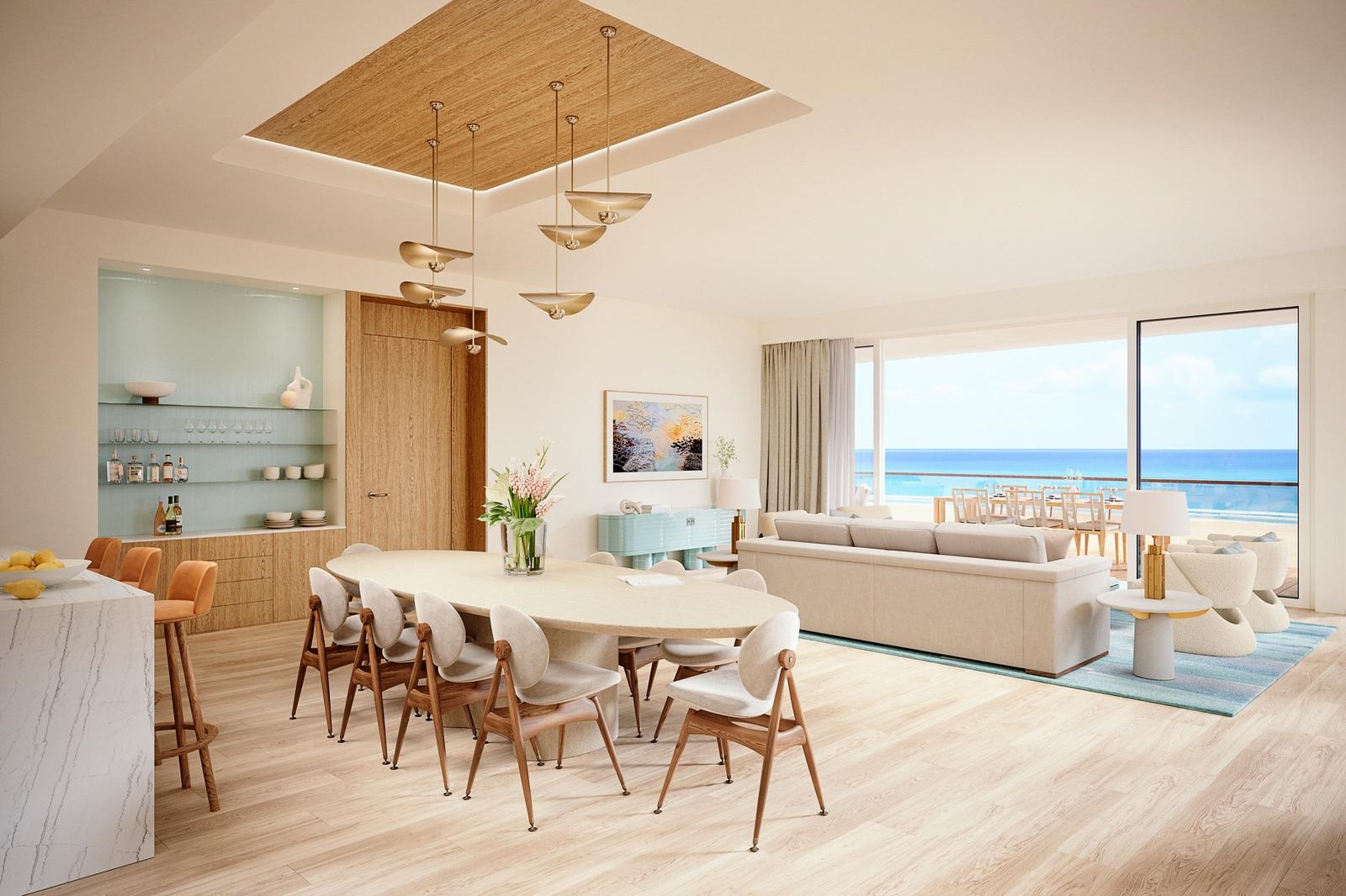 New 4 Bedroom Beachfront Condo for Sale, The Point, Grace Bay, Providenciales, Turks & Caicos — photo 1