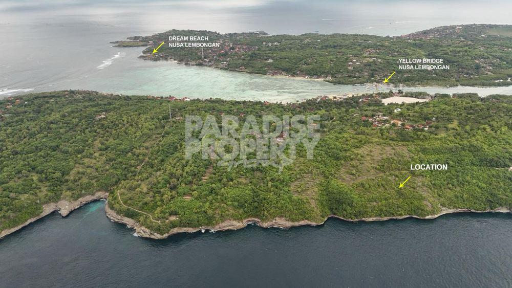 Cliff Front Land in Ceningan with Stunning Panoramic Views — photo 3