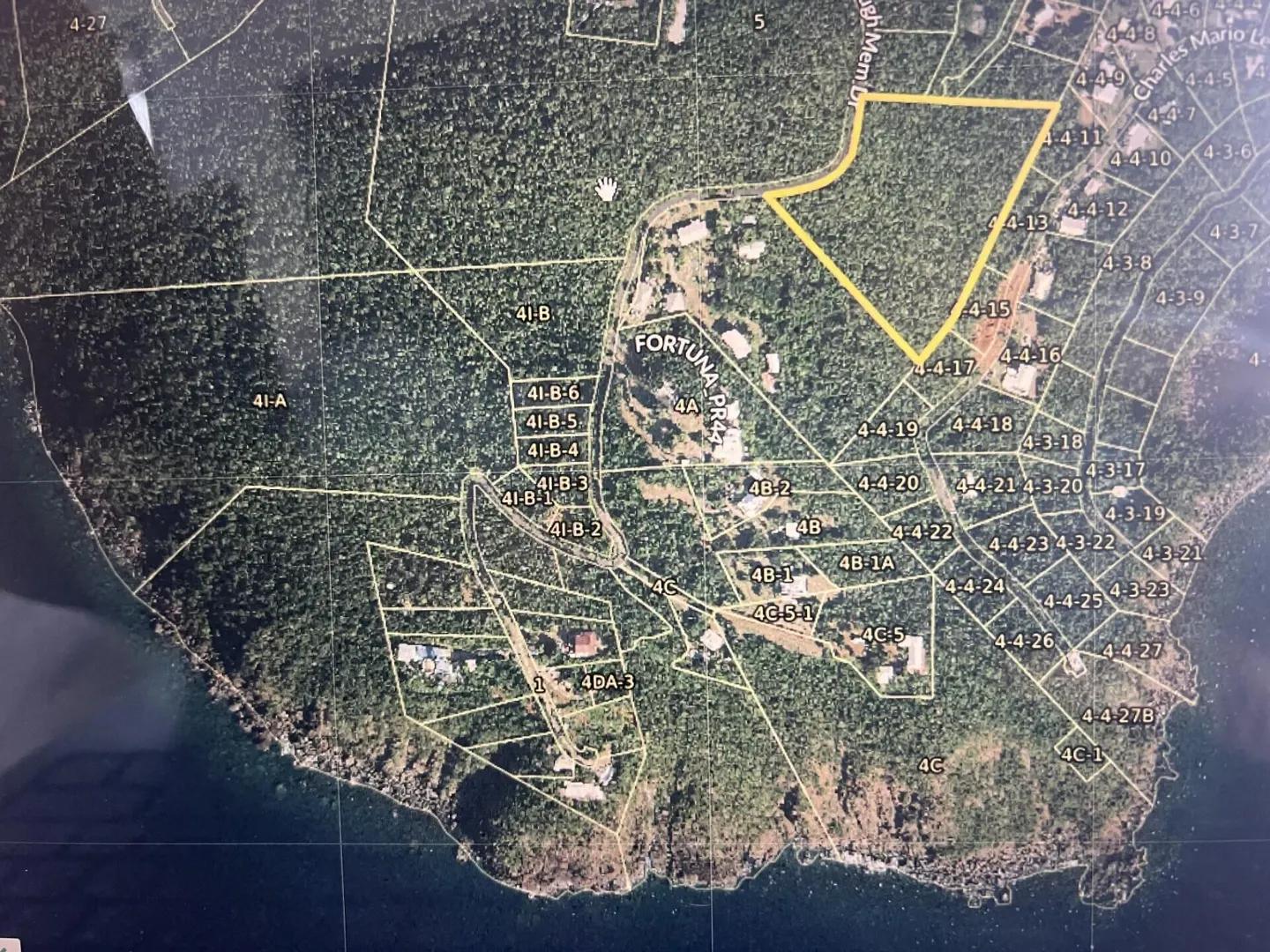 5 Acre Lot with Ocean View in Fortuna, US Virgin Islands — photo 3
