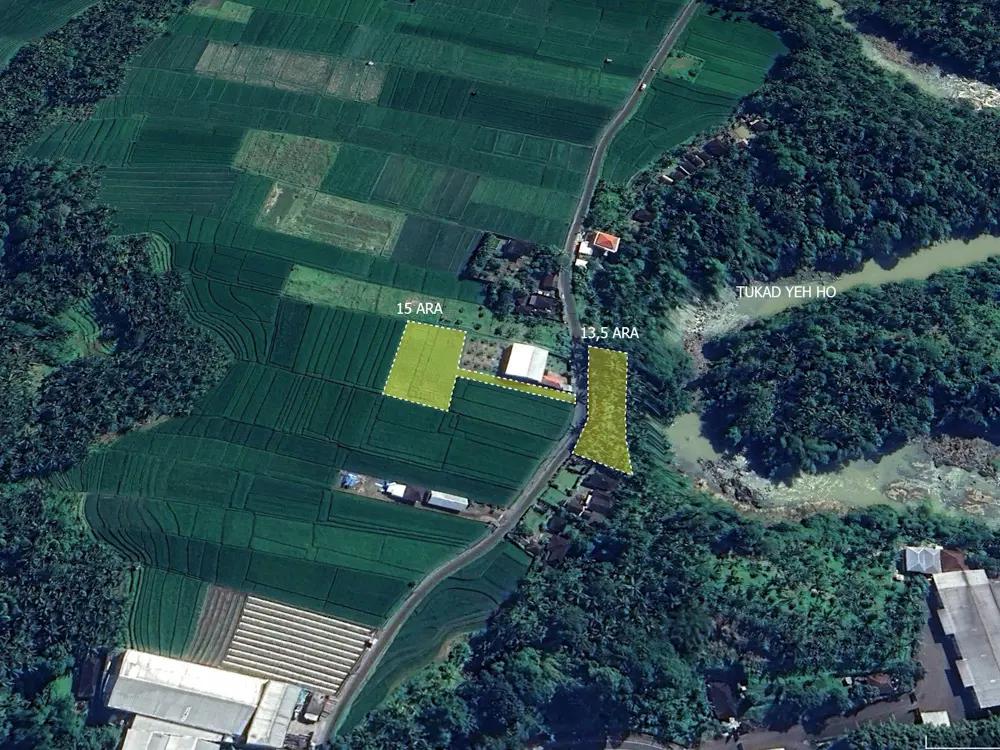 For Sale: Freehold Land 15 Are in Tabanan – Residential Zone (Yellow) — photo 1