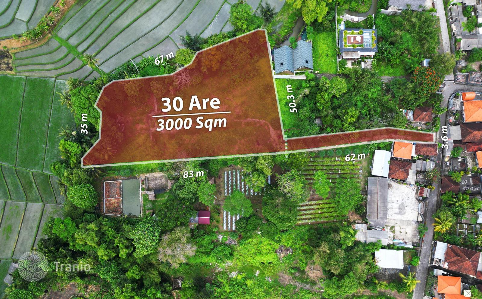 Residential land plot 3,000 m² in Beraban — photo 2