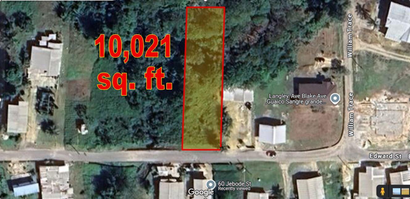 APPROVED SANGRE GRANDE LAND FOR SALE - JEEBODE ROAD, off QUASH TRACE (10,021 sq ft) — photo 1