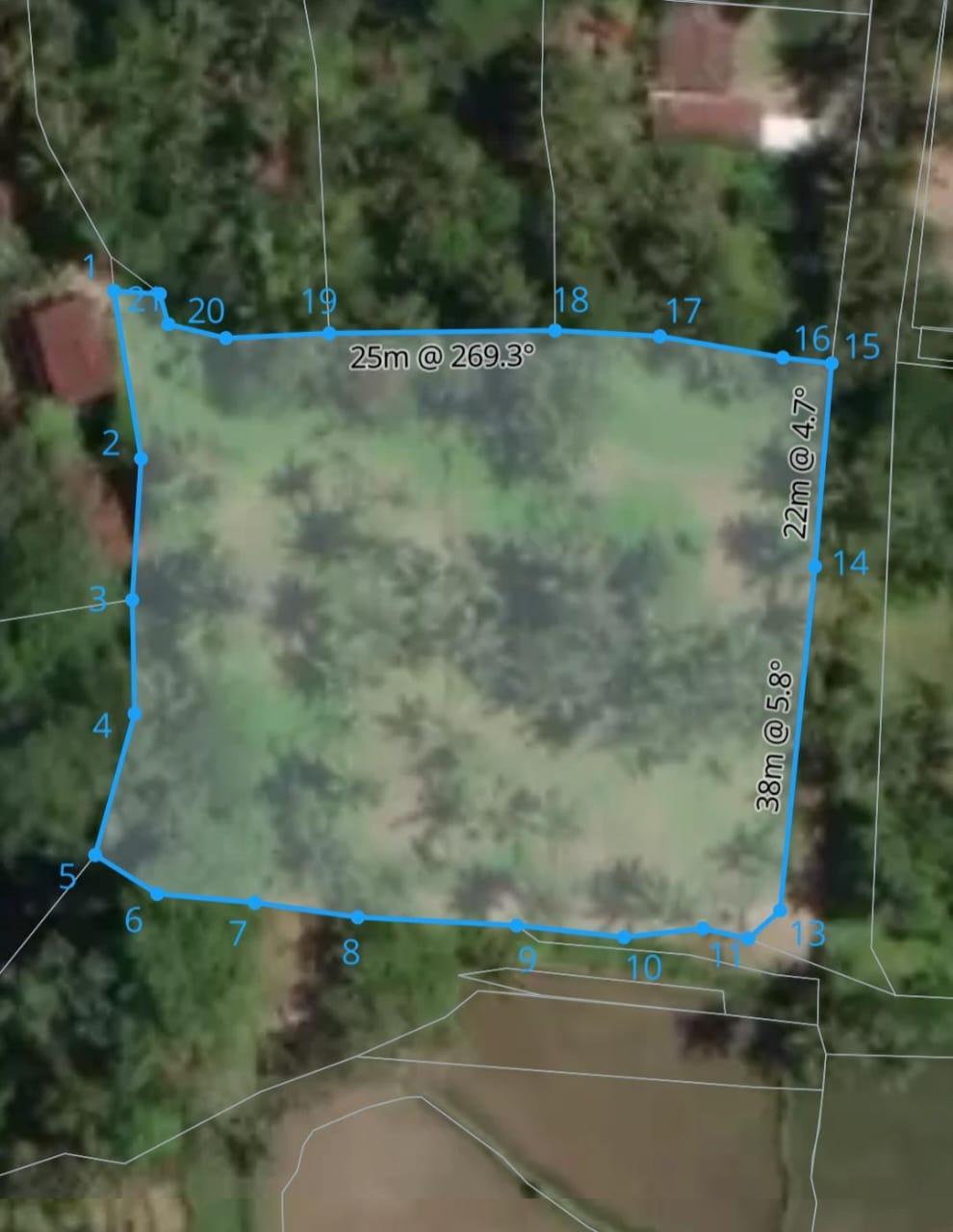 Land for Lease – 48 Are Rice Field View in Kedisan, Tegallalang, Ubud — photo 1
