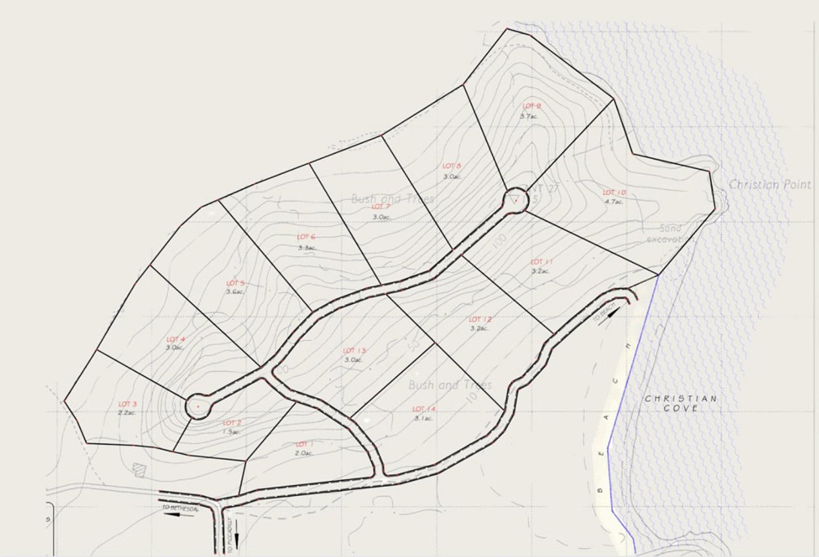2 Acre Lots for Sale, The Reserve, Willoughby Bay, English Harbour, Antigua — photo 2