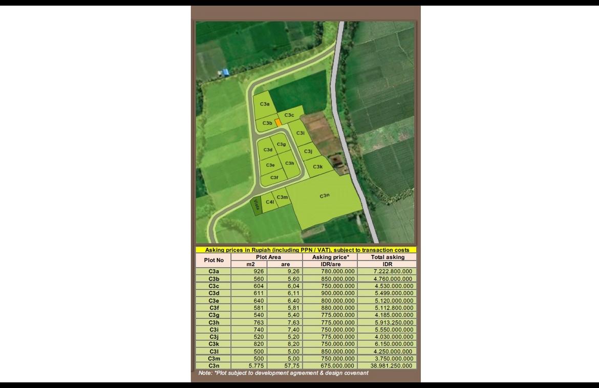 Prime 500sqm freehold plot close to beach in Kedungu, Tanah Lot, Bali, Indonesia — photo 4