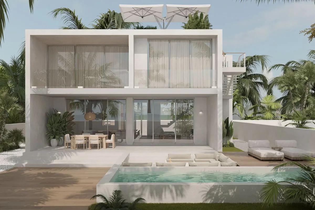 boutique villas with saltwater pool near Cove Bay, Anguilla