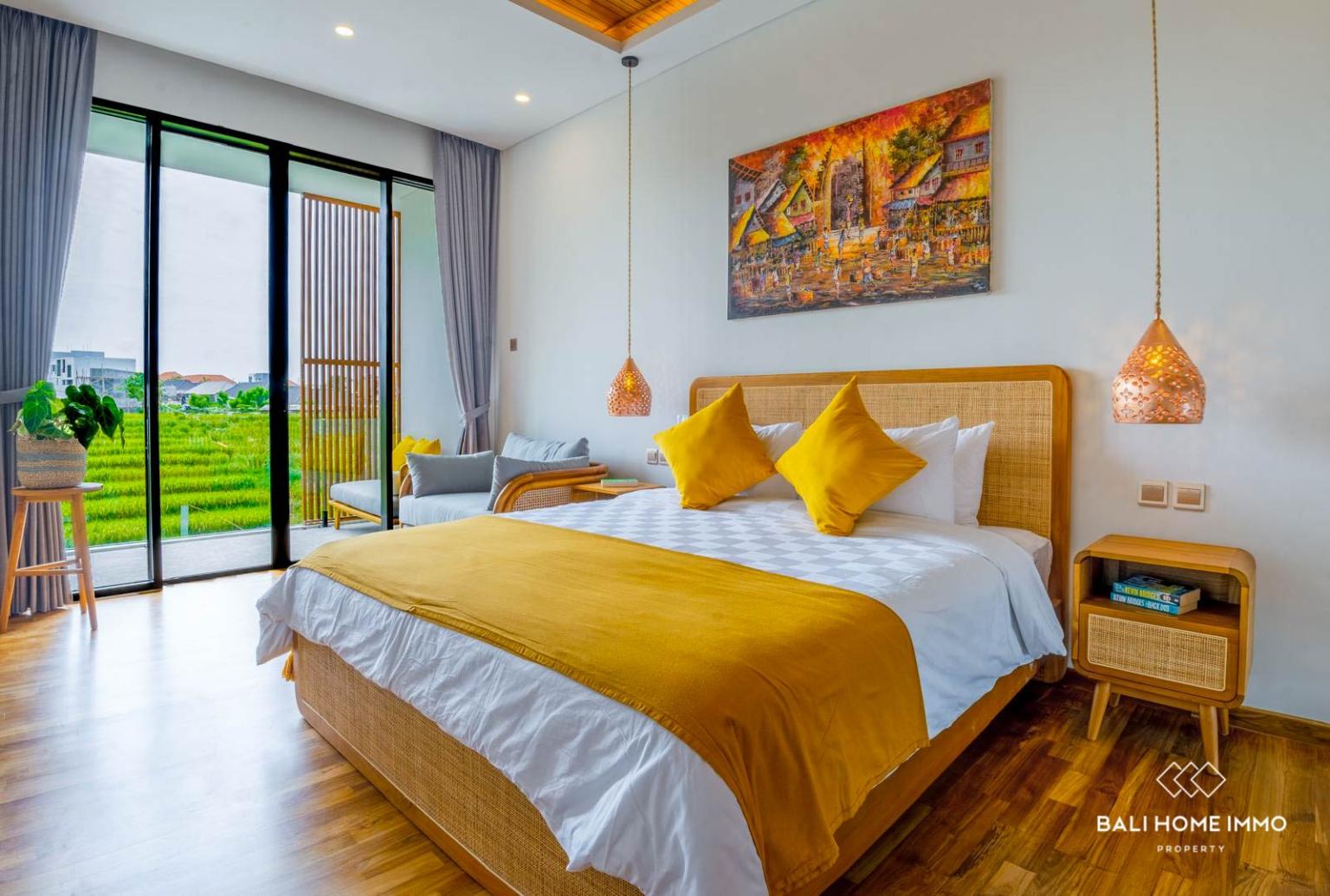 Spacious 3-Bedroom Rice Field View Villa for Rent and Sale in Pererenan, Bali, Indonesia — photo 5