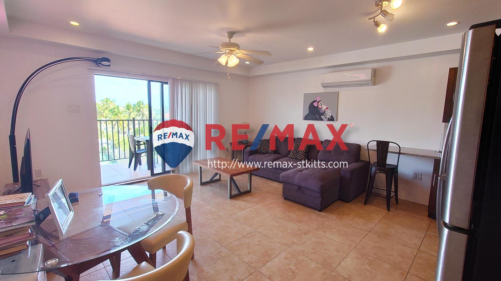 4th floor 1 bedroom Condo at St. Christopher Club Gardens for sale St. Kitts – Citizenship eligible — photo 2