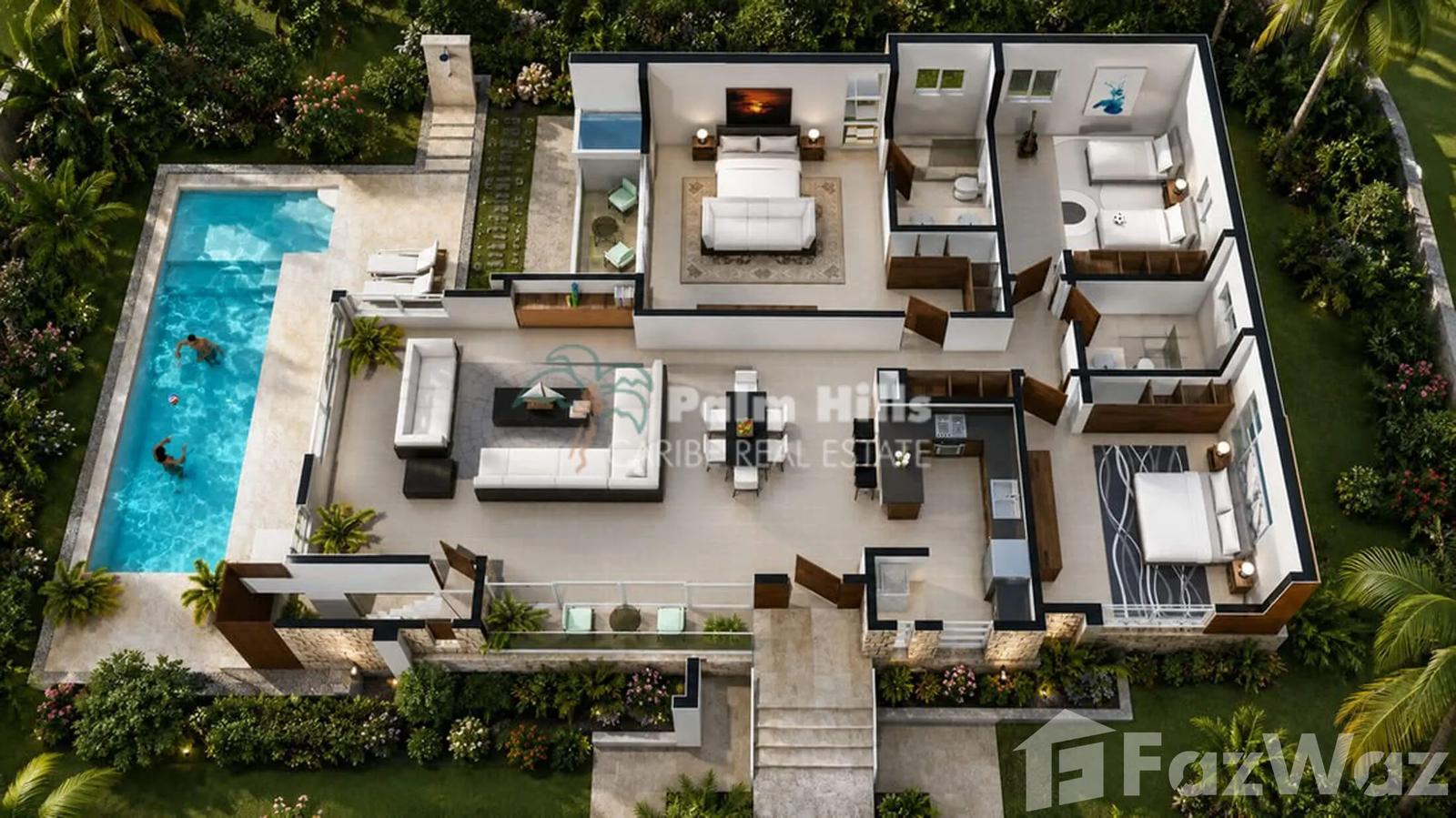 3 Bedroom Villa for sale at Cabarete — photo 3