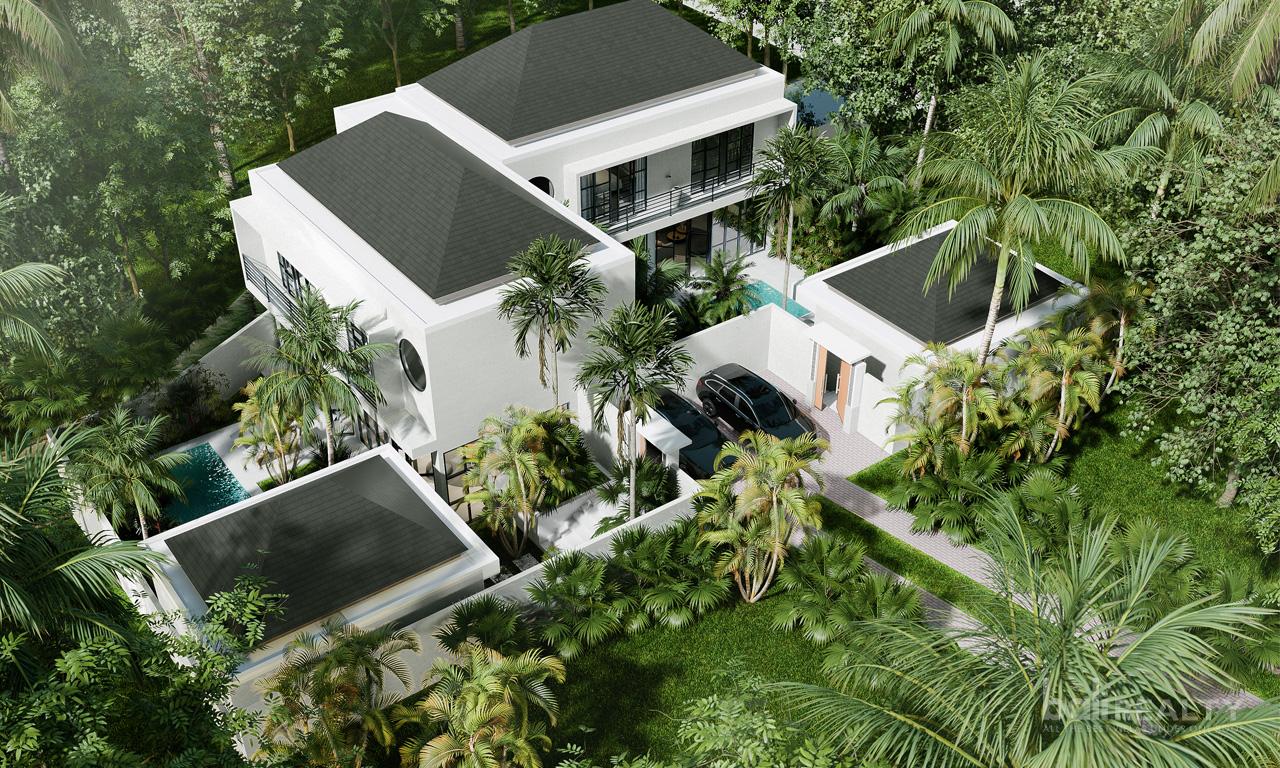 New High Quality Constructed 3 Bedroom Jungle View Villas - Canggu/Pererenan - 2259 — photo 3