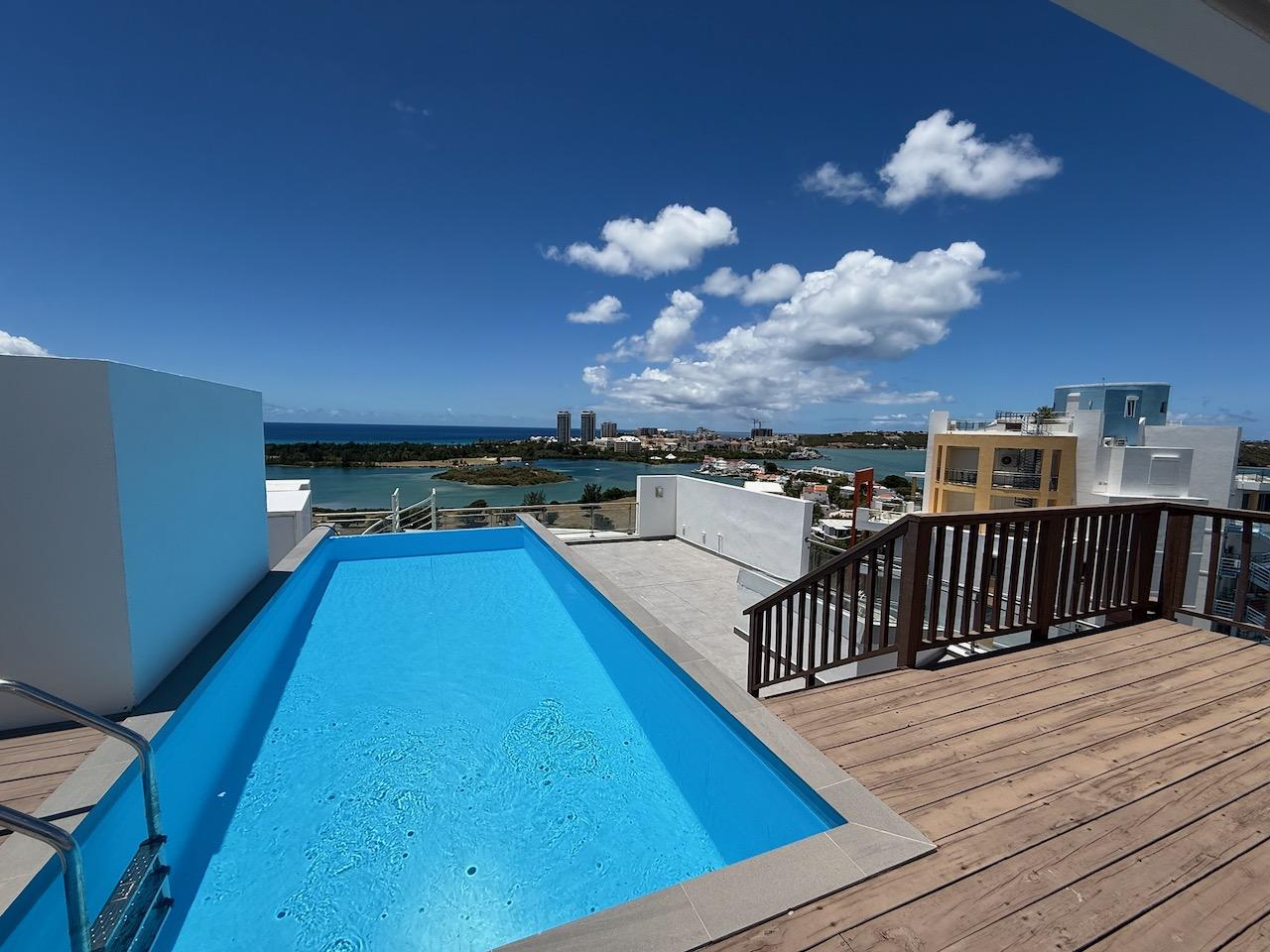 3 Bedroom Penthouse Condo for Sale, Aquamarina, Point Pirouette, St Maarten — photo 1