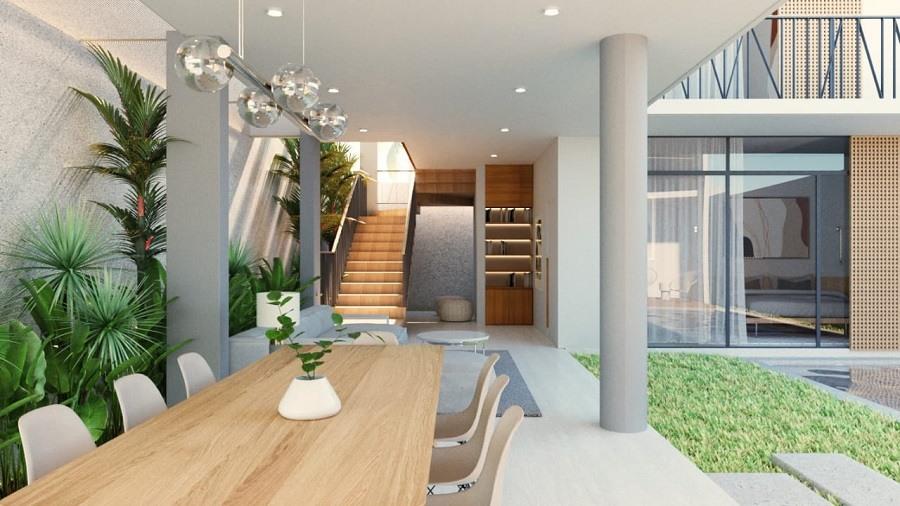 New Minimalist Off Plan 4 Bedroom Leasehold Villa in Berawa — photo 2
