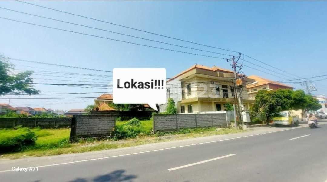 Land for Sale in Tukad Badung, Main Road, Suitable for Business: Showroom, Clinic, Office. — photo 1