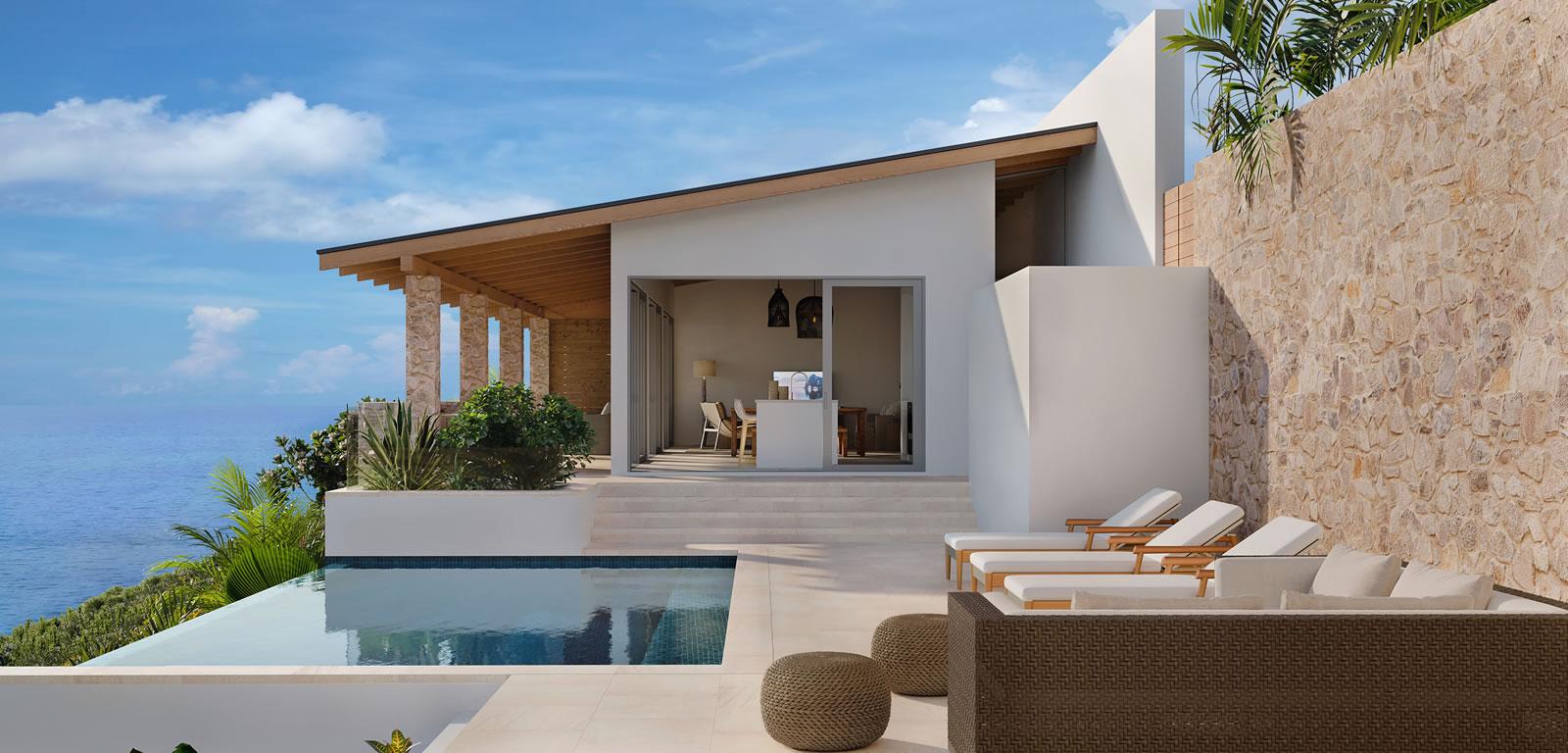 2 Bedroom Beachfront Villas for Sale, Sailrock, South Caicos, Turks & Caicos — photo 1