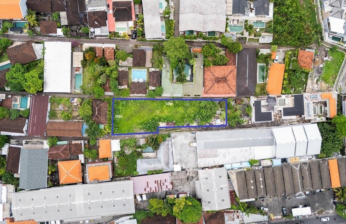 Excellent 1000sqm land lease in Kerobokan, Canggu, Bali, Indonesia — photo 3