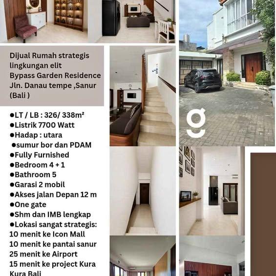 5-bedroom house in Denpasar — photo 1