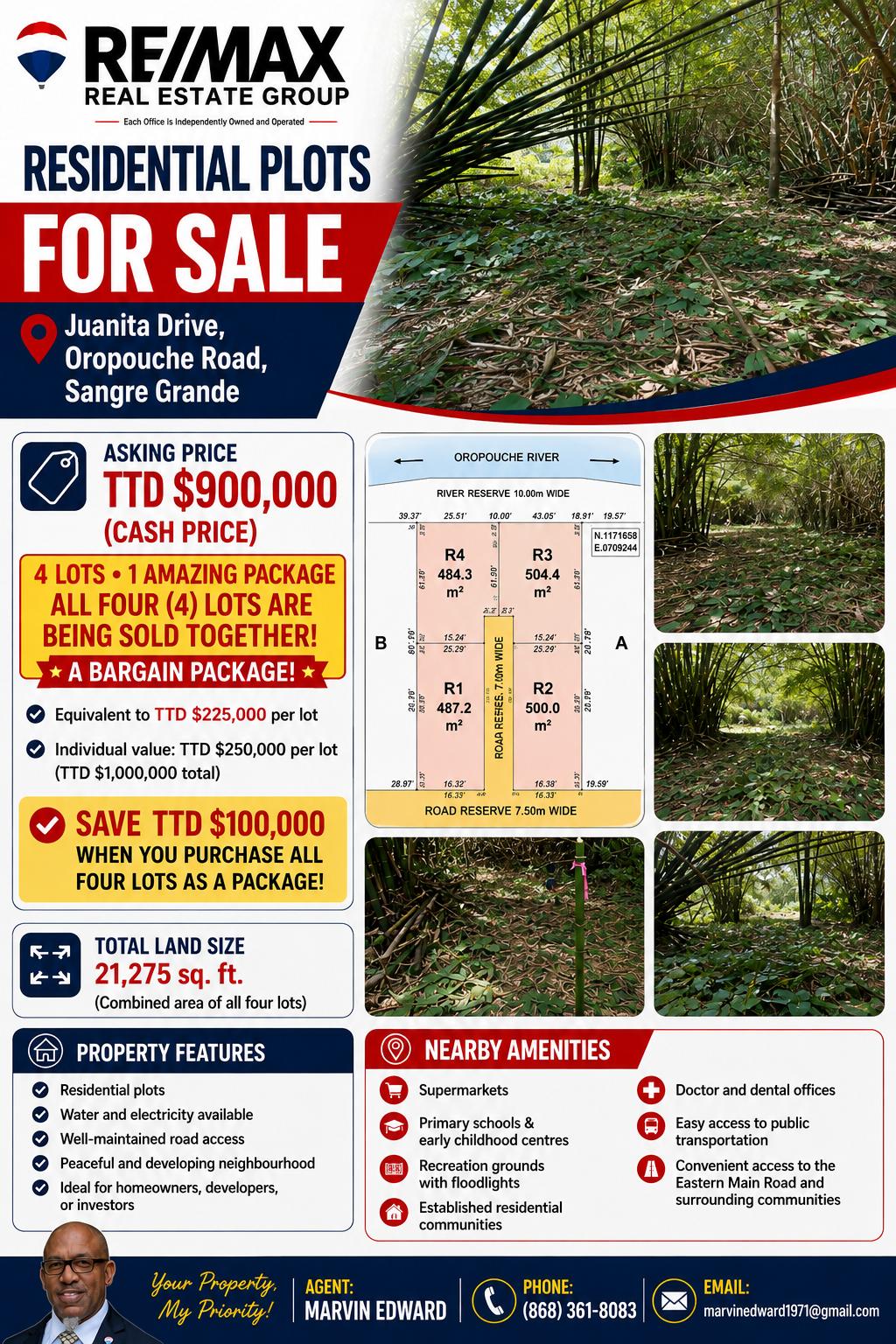 Residential Land for Sale - Sangre Grande, Trinidad — photo 4