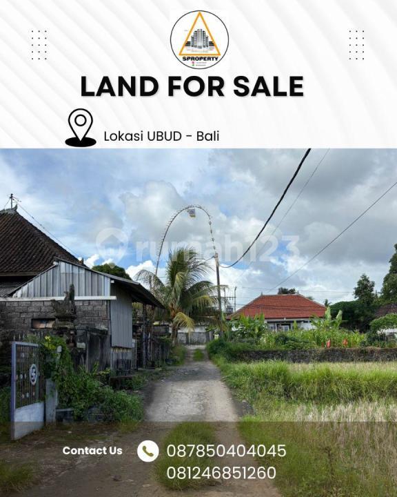 Land plot for sale in Ubud, Bali — photo 1