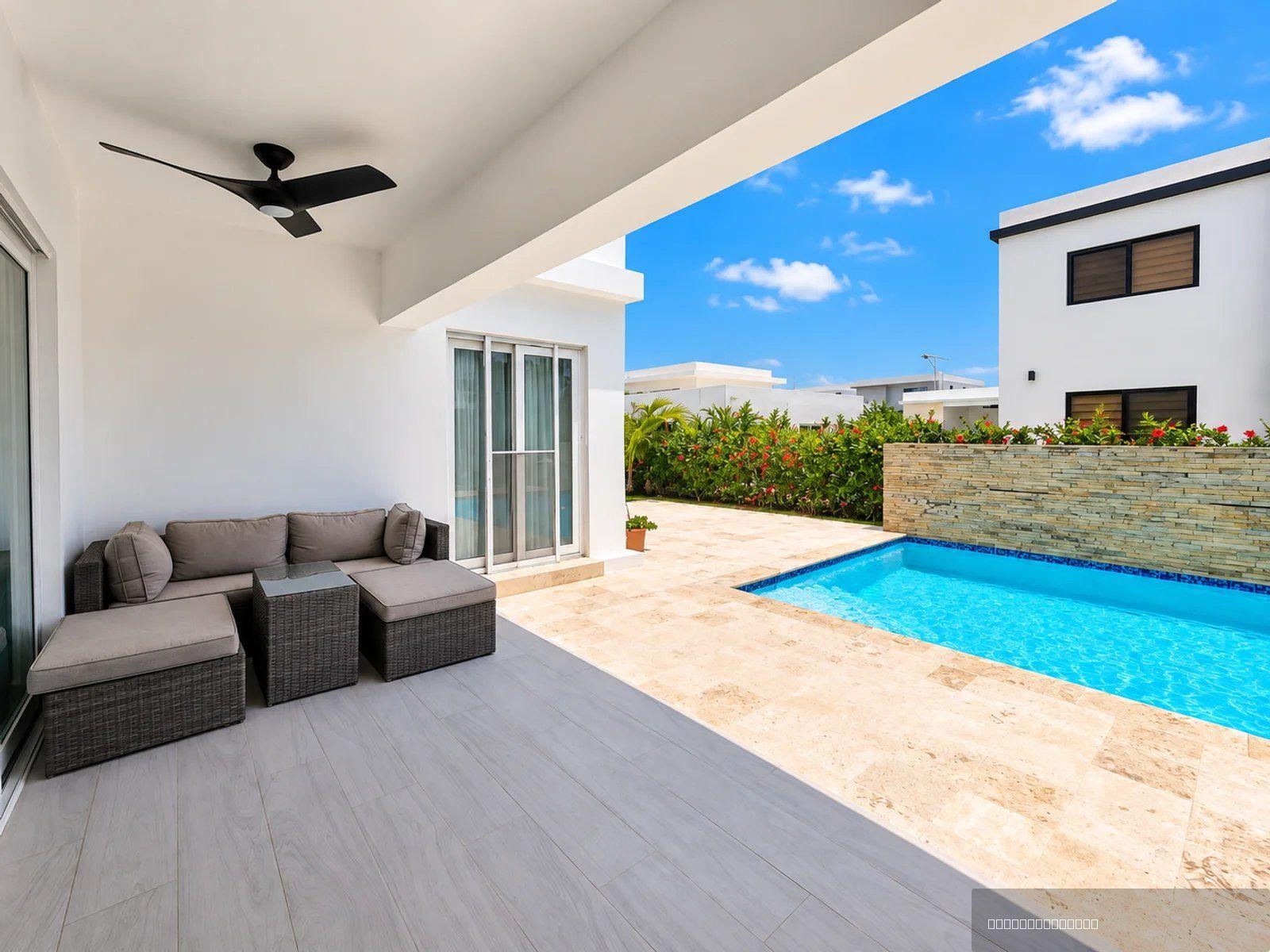 3-bedroom villa in Sosua Ocean Village with private pool — photo 3