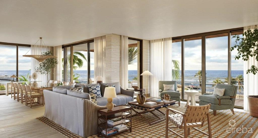 3 Bedroom Beachfront Residence 404 for Sale, The Ocean House, Mandarin Oriental Grand Cayman — photo 5