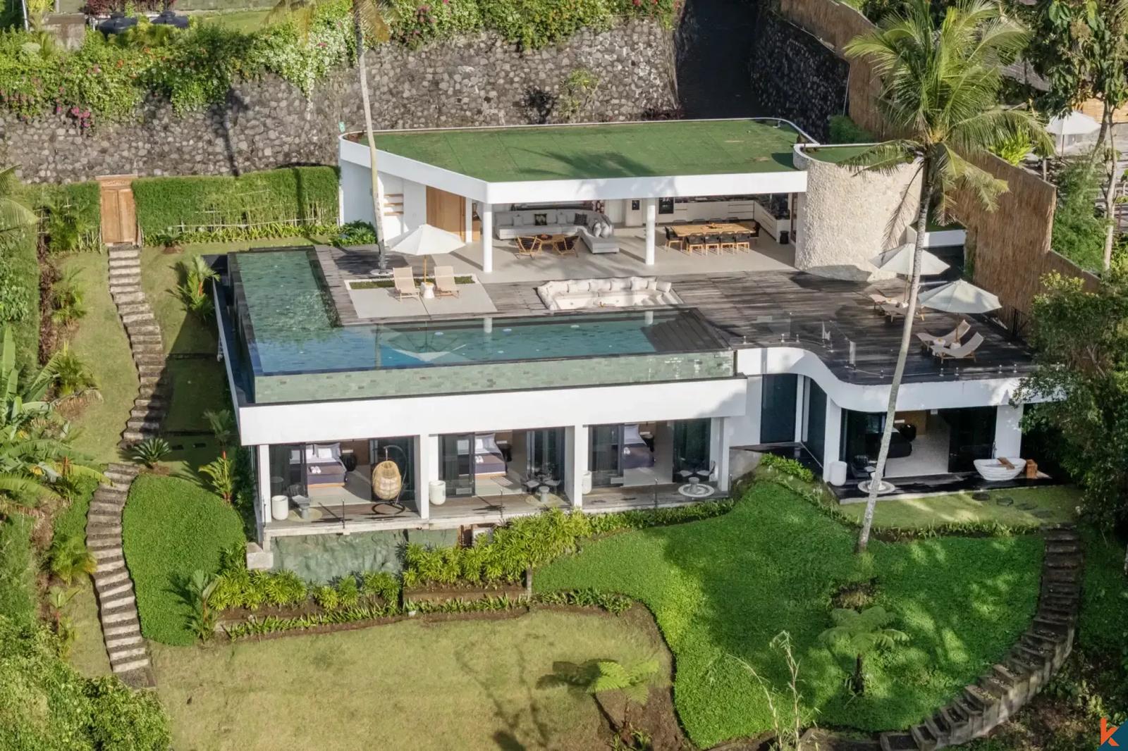Luxury Four Bedroom Leasehold Property with Jungle Canyon Views in Ubud — photo 1