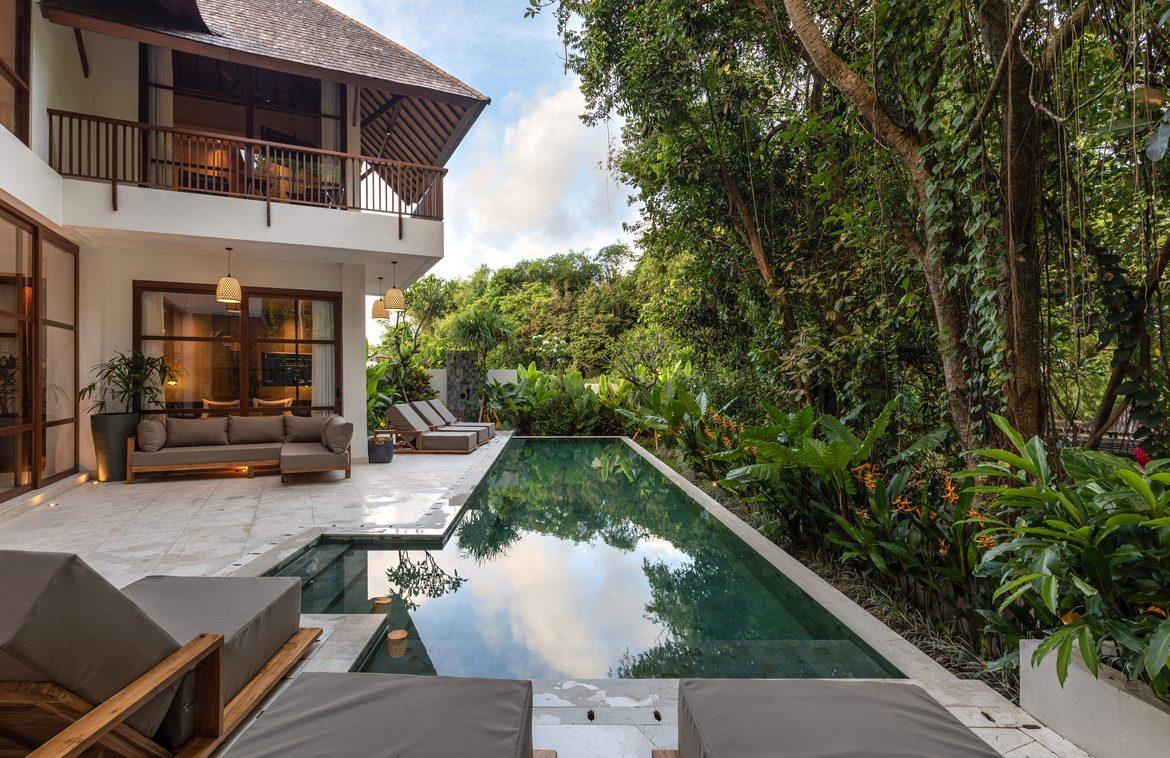 Tranquil 5-Bedroom Riverfront Villa Near Nyanyi Beach in Tanah Lot, Bali, Indonesia — photo 3