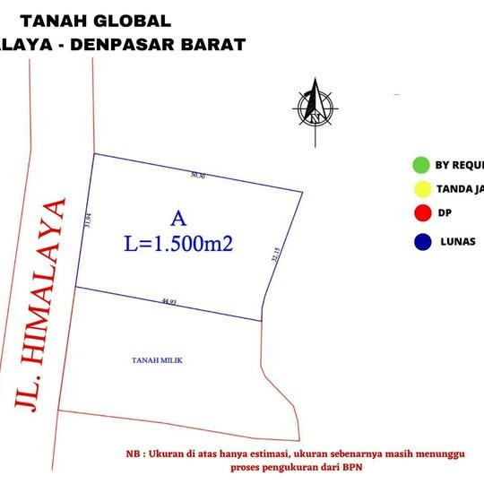Land for sale in Denpasar — photo 1