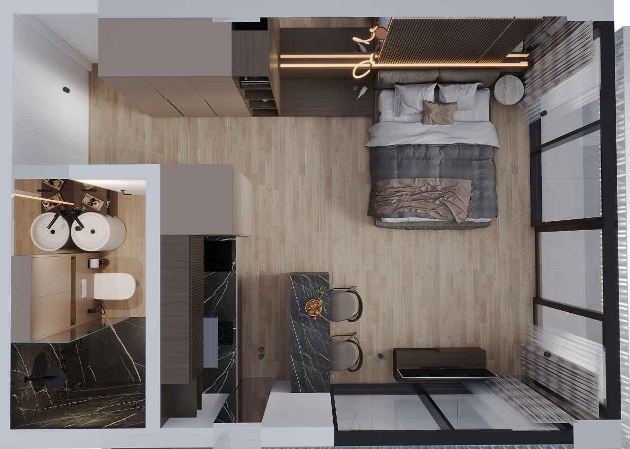 Luxury 1 Bedroom Apartment at Elysium Pererenan Bali — photo 2
