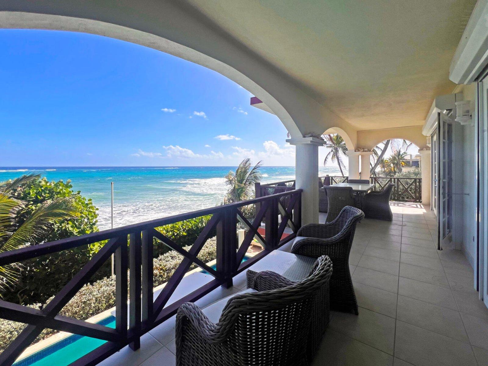 4 Bedroom Oceanfront Apartment for Sale, Rosalie Apartments, Atlantic Shores, Christ Church, Barbados — photo 1