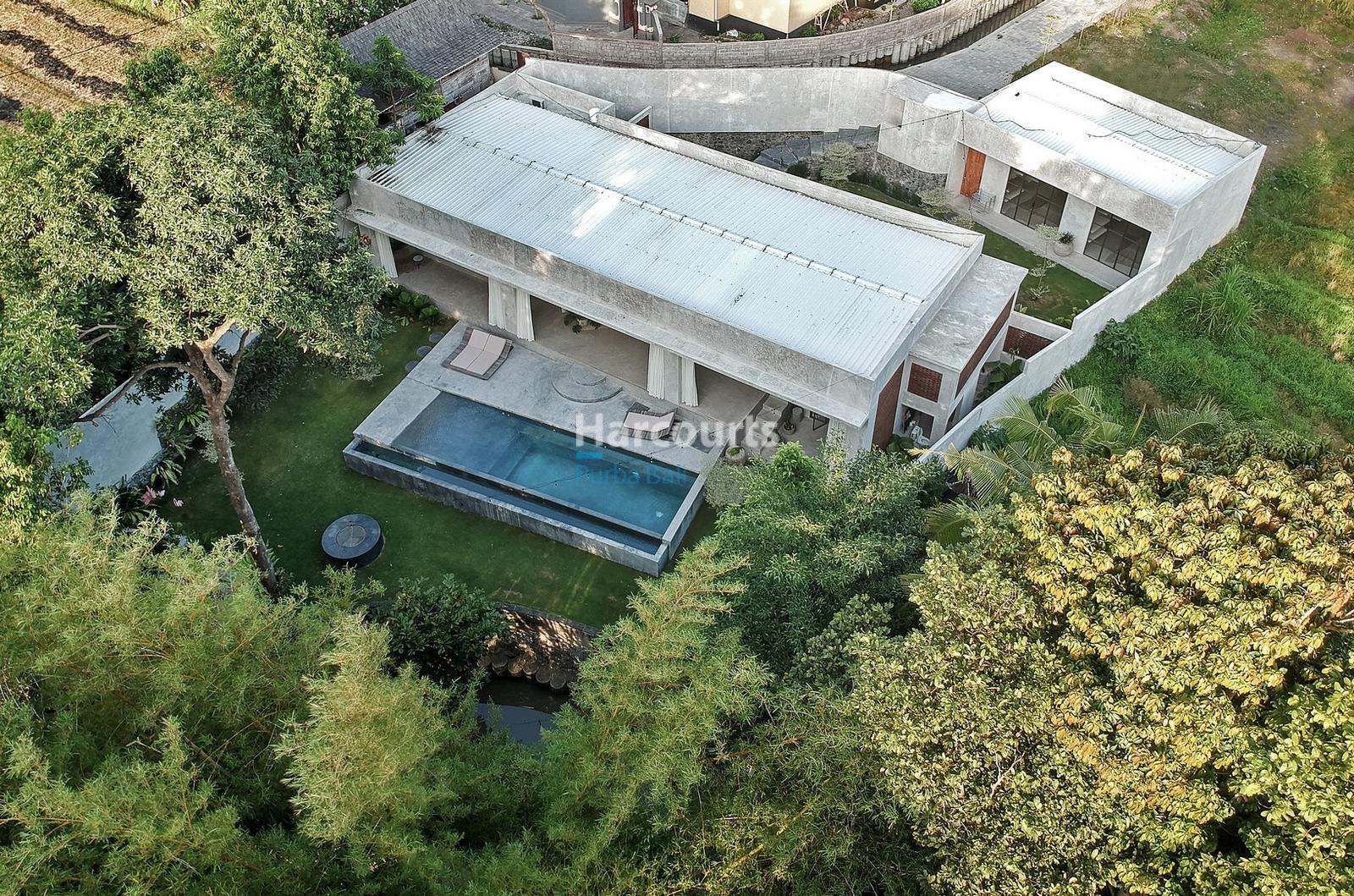 Contemporary Tropical River Facing Income Generating Villa in Bali, Canggu, Pererenan — photo 2