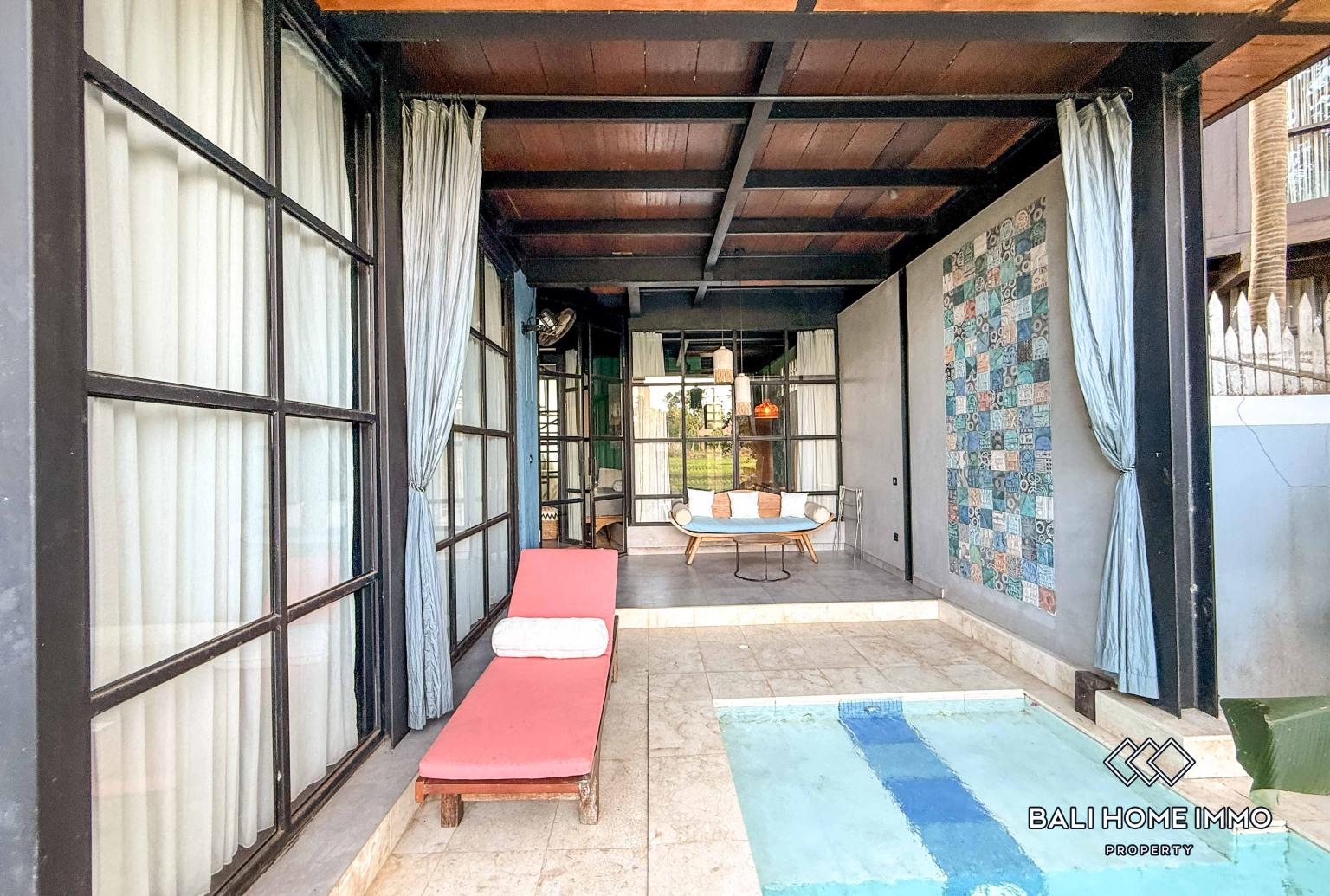 Rice field view 2 Bedroom Villa For Sale in Cemagi Beachside — photo 2