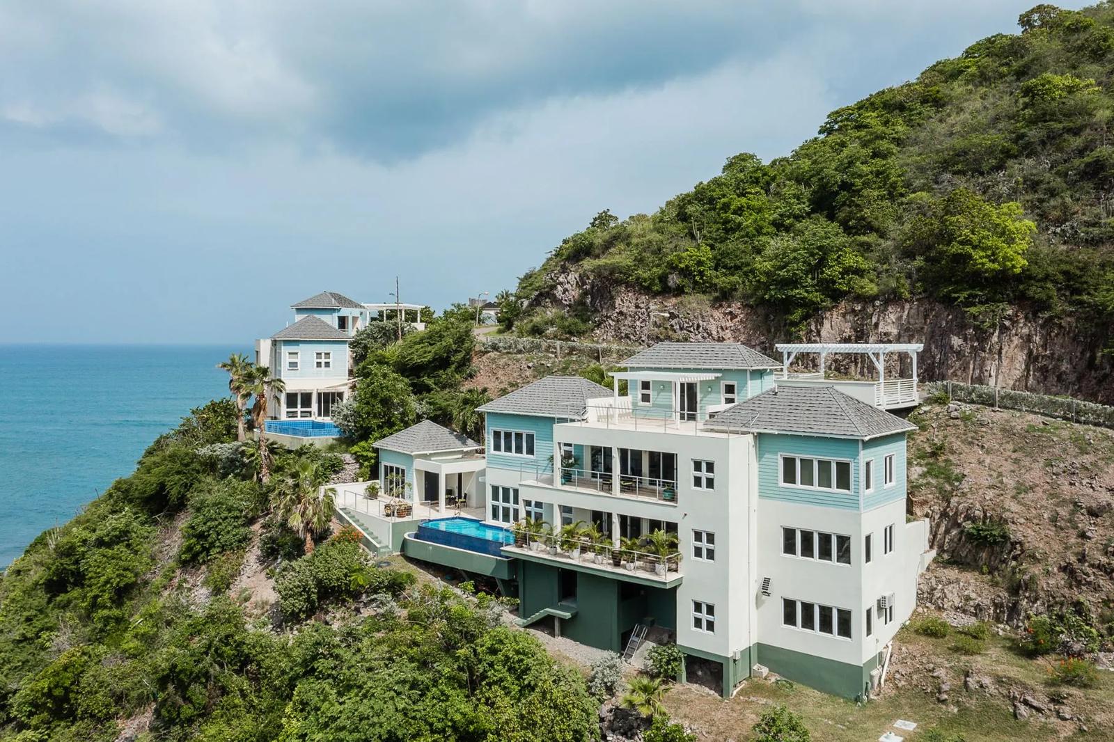 Modern Hillside Residence with Breathtaking Views in St. Kitts Island, Caribbean — photo 1