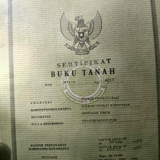 Land plot for sale in Denpasar — photo 1