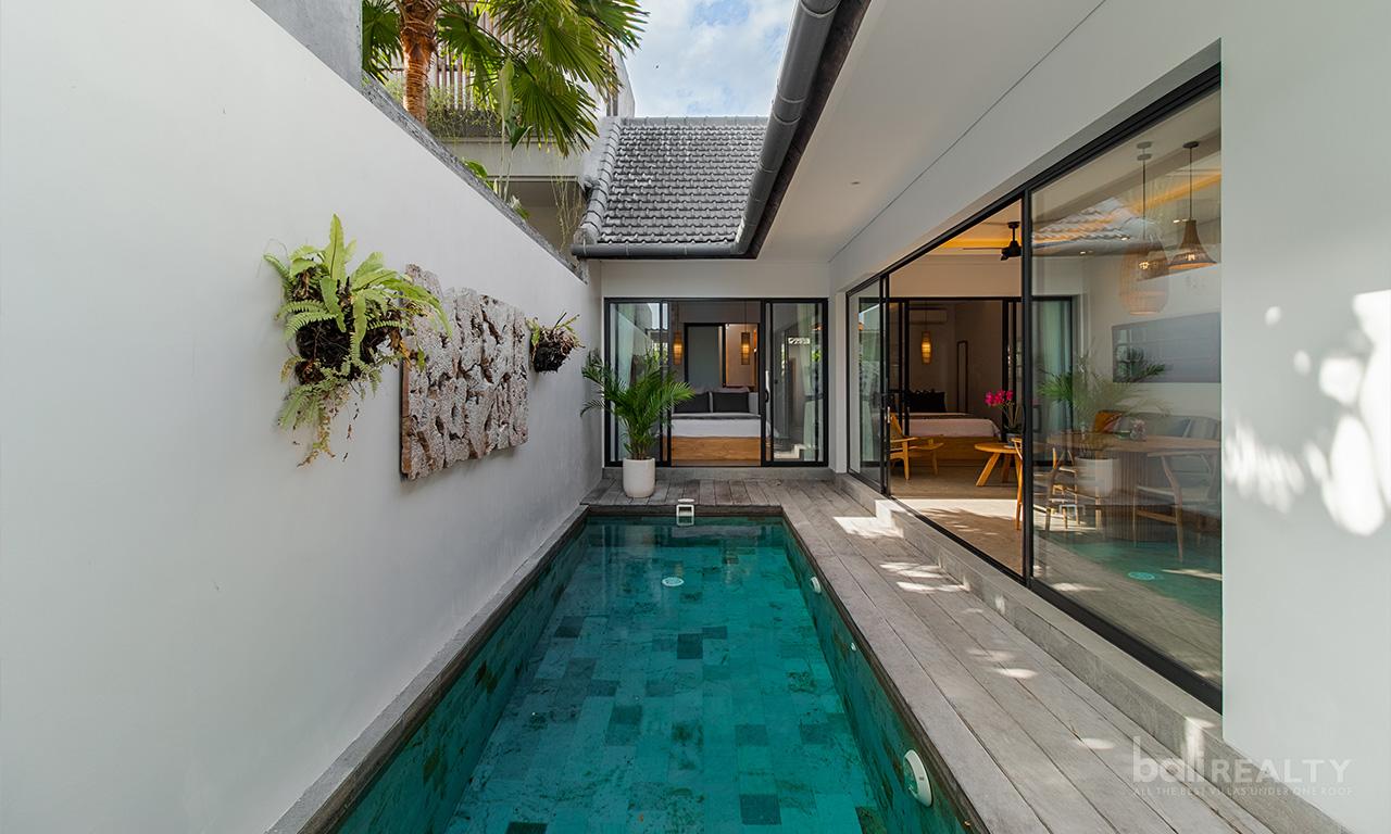 Chic & Affordable: Yearly Rental Two-Bedroom Villa Near Pererenan Beach — photo 1