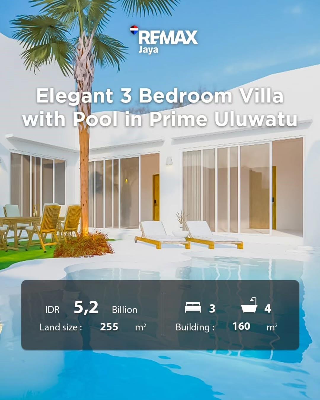 3 bedroom villa for sale in Ungasan, Bali, Indonesia — photo 1
