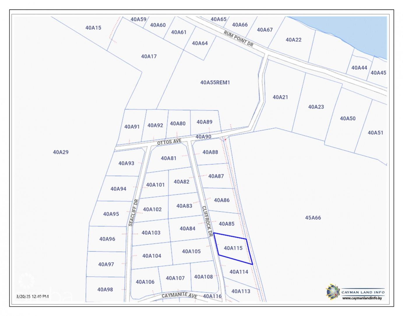 Rum Point Lot, Cliff Rock Dr. — photo 1