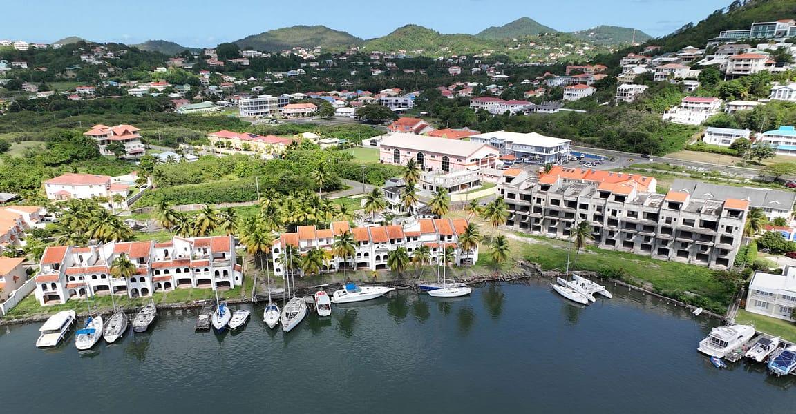 69 Unit Waterfront Hotel for Sale, Rodney Bay, St Lucia — photo 1