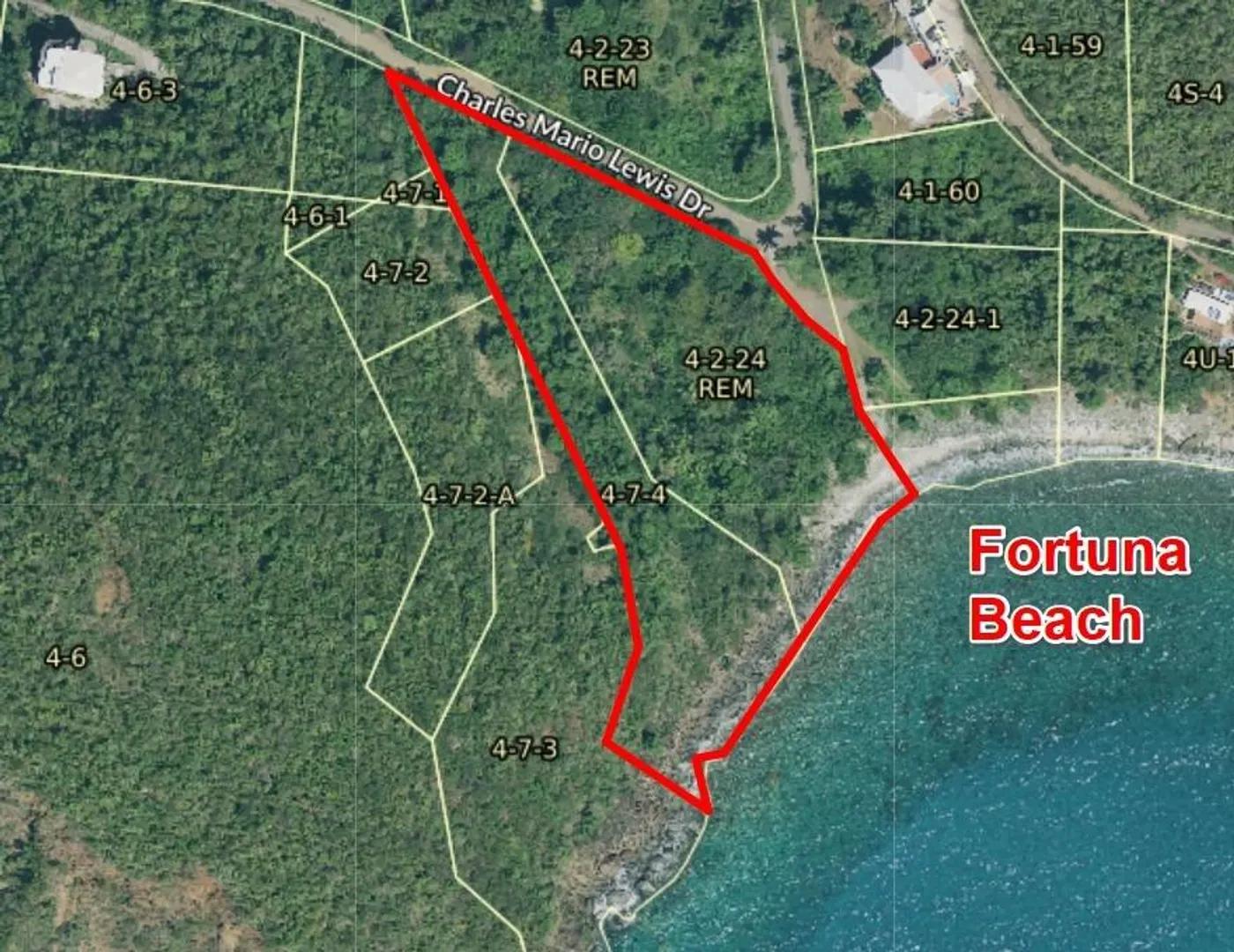 3.94 Acre Beachfront Homesite in St. Thomas — photo 1