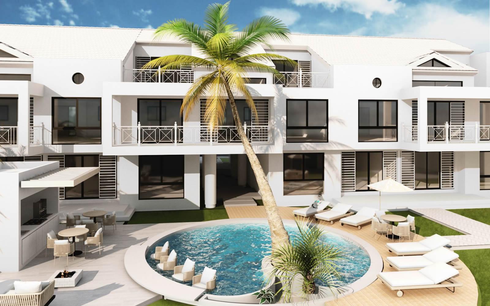 New 2 Bedroom Condos for Sale, Opal, Rooi Santo, Noord, Aruba — photo 2