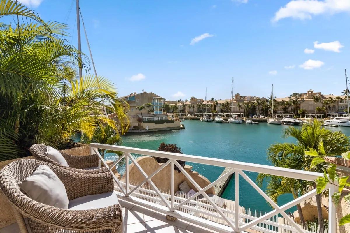 Port St Charles marina in Barbados