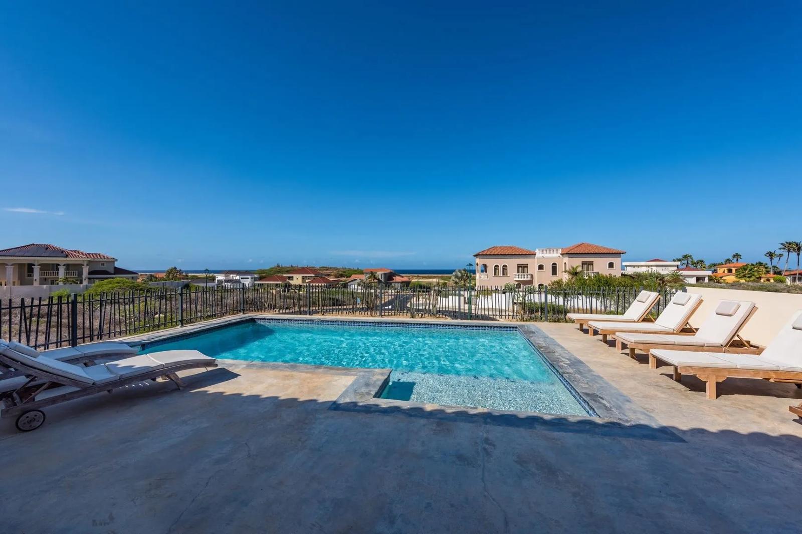 New Listing: Caya di Sero, contemporary hilltop villa, La Colina Noord Aruba — photo 1