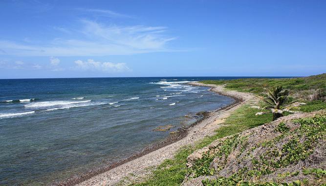 5 Acres Oceanfront Land for Sale, St James, Nevis — photo 1